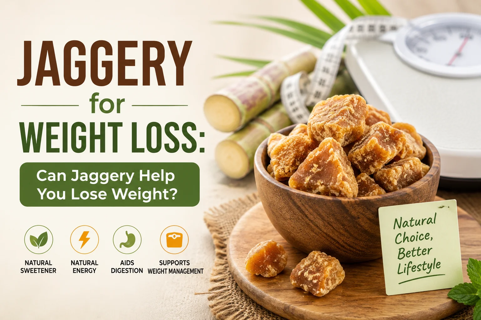 Jaggery for Weight Loss: Can Jaggery Help You Lose Weight?