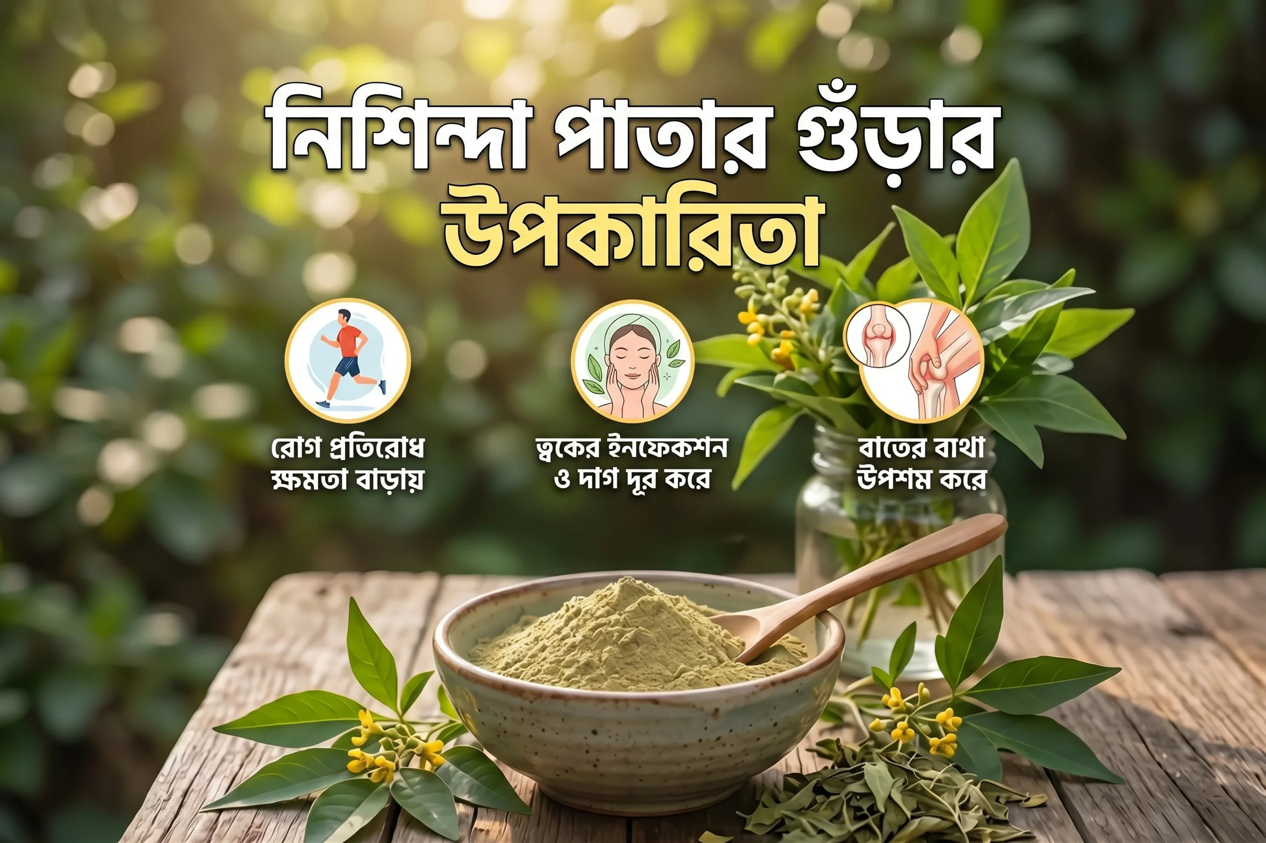 নিশিন্দা পাতার গুঁড়ার উপকারিতা কী কী? সম্পূর্ণ গাইড (২০২৬)