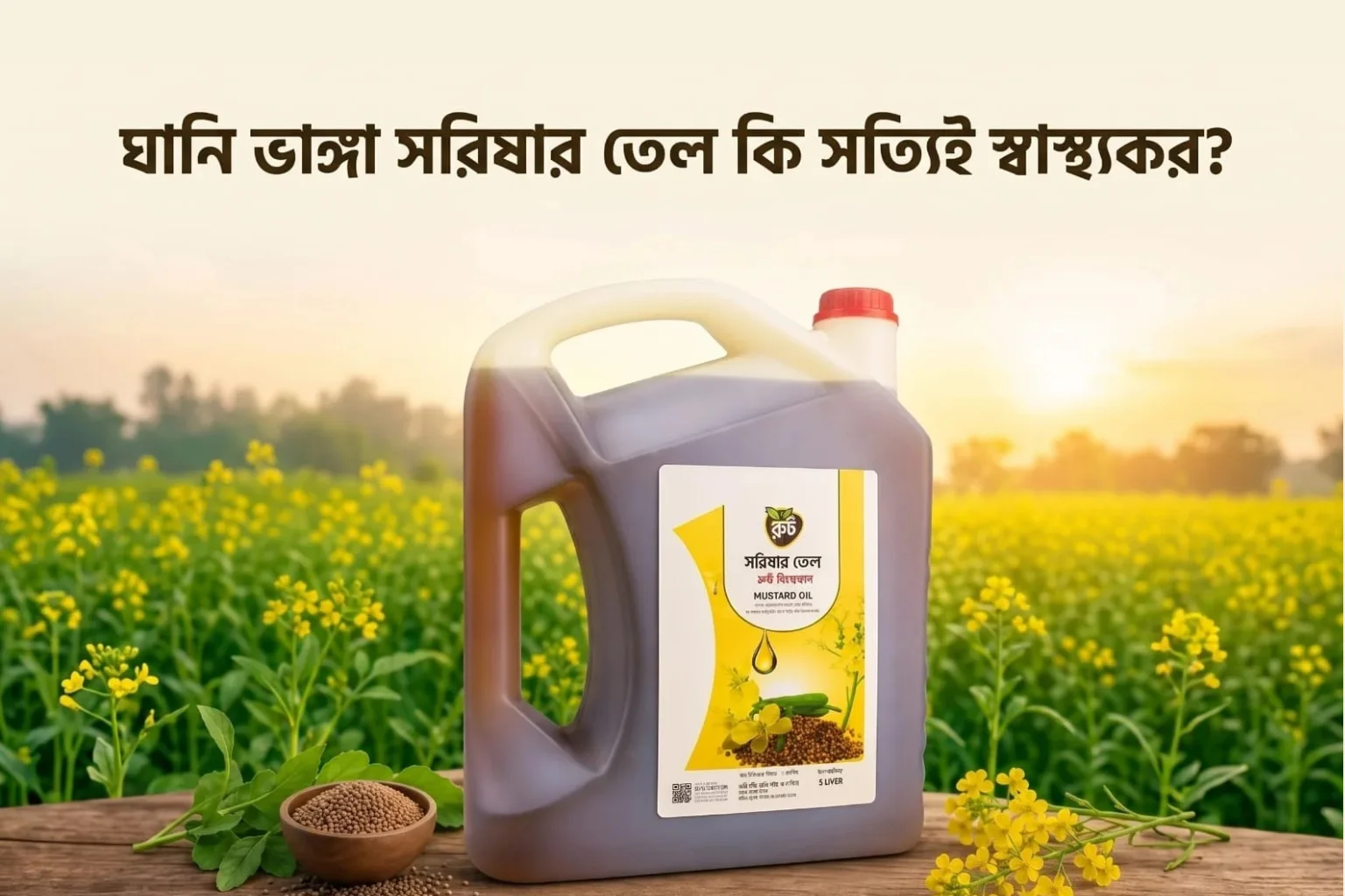 ঘানি ভাঙ্গা সরিষার তেল কি সত্যিই স্বাস্থ্যকর? সম্পূর্ণ গাইড (২০২৬)