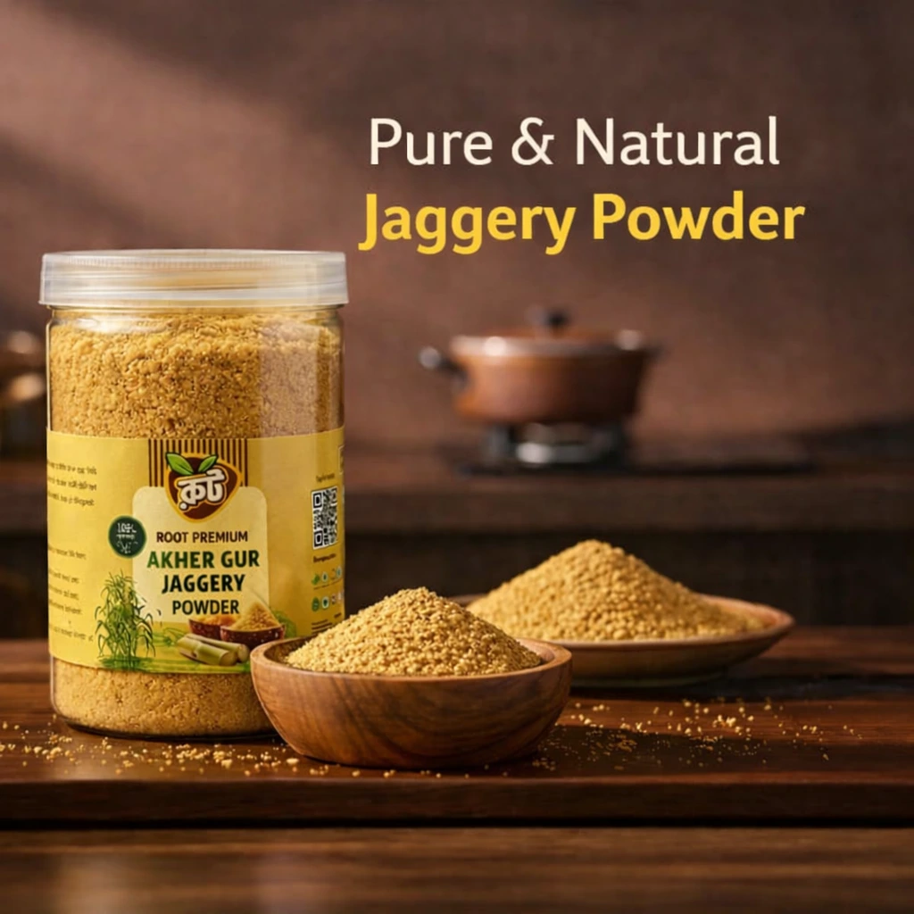 Root Premium Jaggery Powder / আখের গুড় পাউডার (৪০০ গ্রাম)