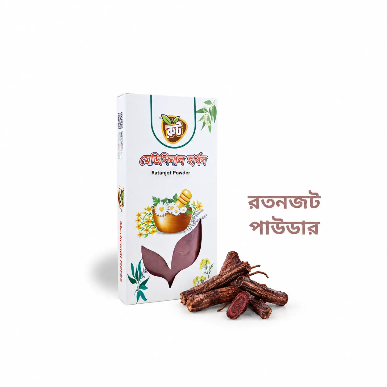 Ratanjot Powder | রুট প্রিমিয়াম রতনজট পাউডার  (১০০ গ্রাম) 