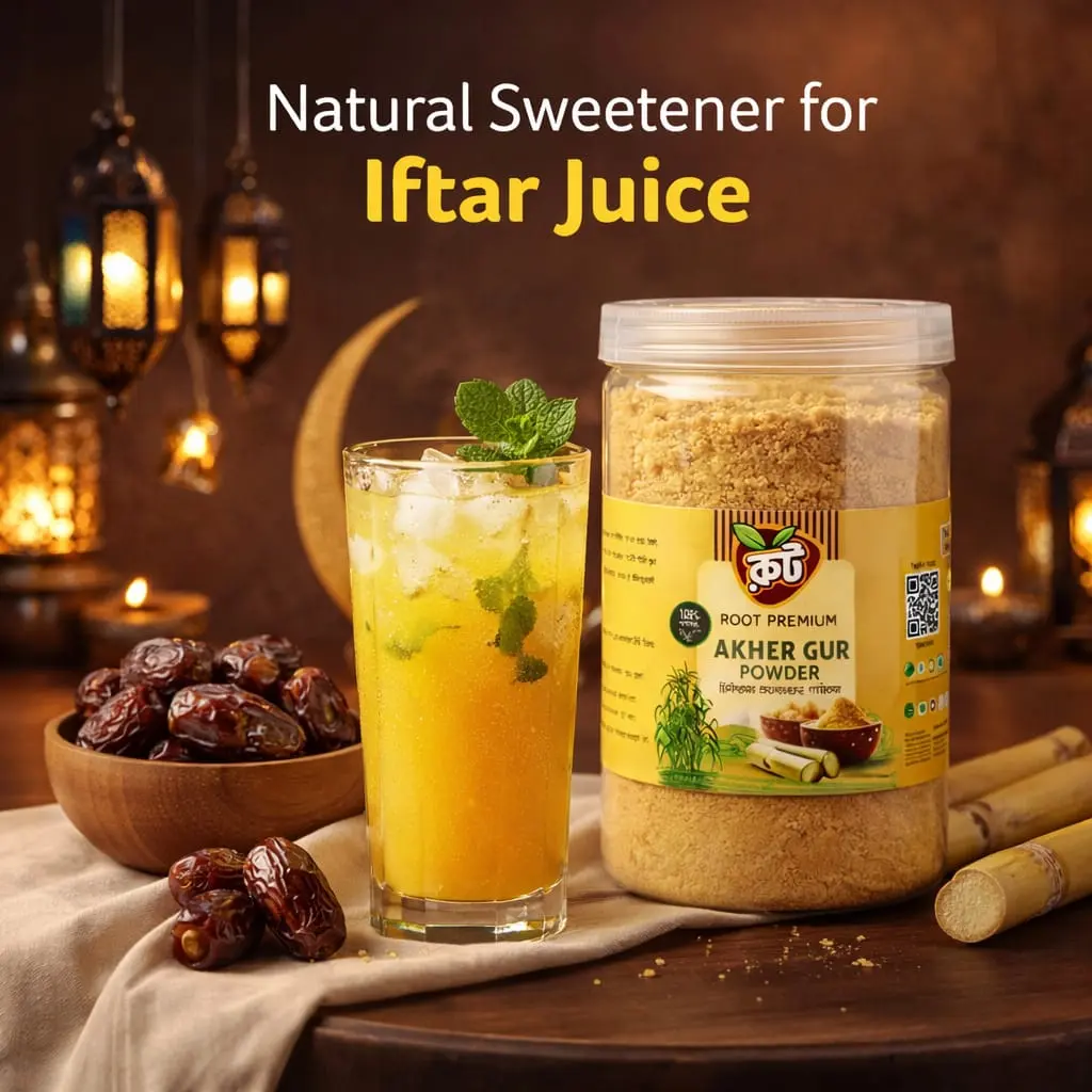 Root Premium Jaggery Powder / আখের গুড় পাউডার (৪০০ গ্রাম)