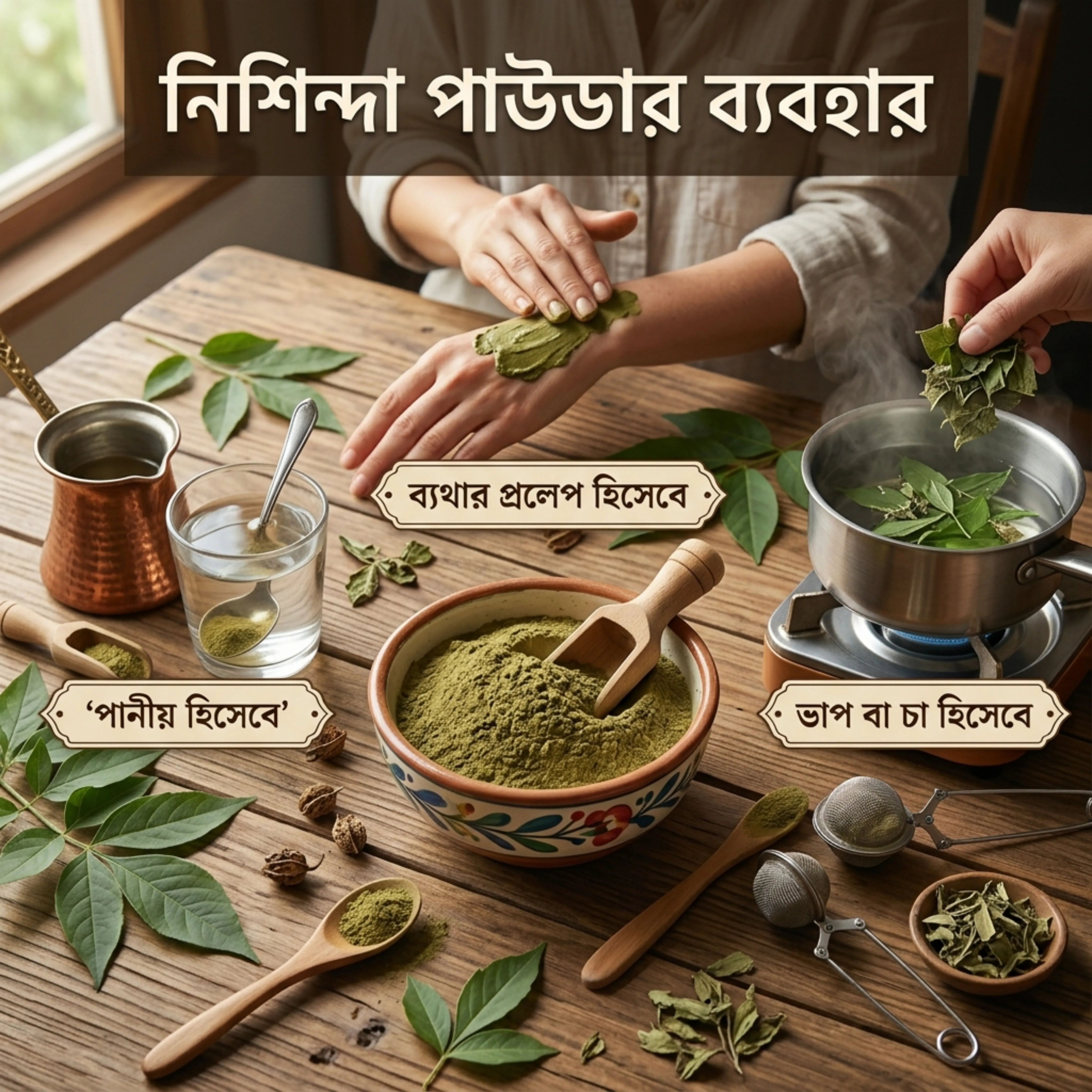 রুট প্রিমিয়াম নিশিন্দা পাউডার ১০০ গ্রাম | Root Premium Nishinda Powder 100g | Natural Herbal Nishinda Powder Bangladesh