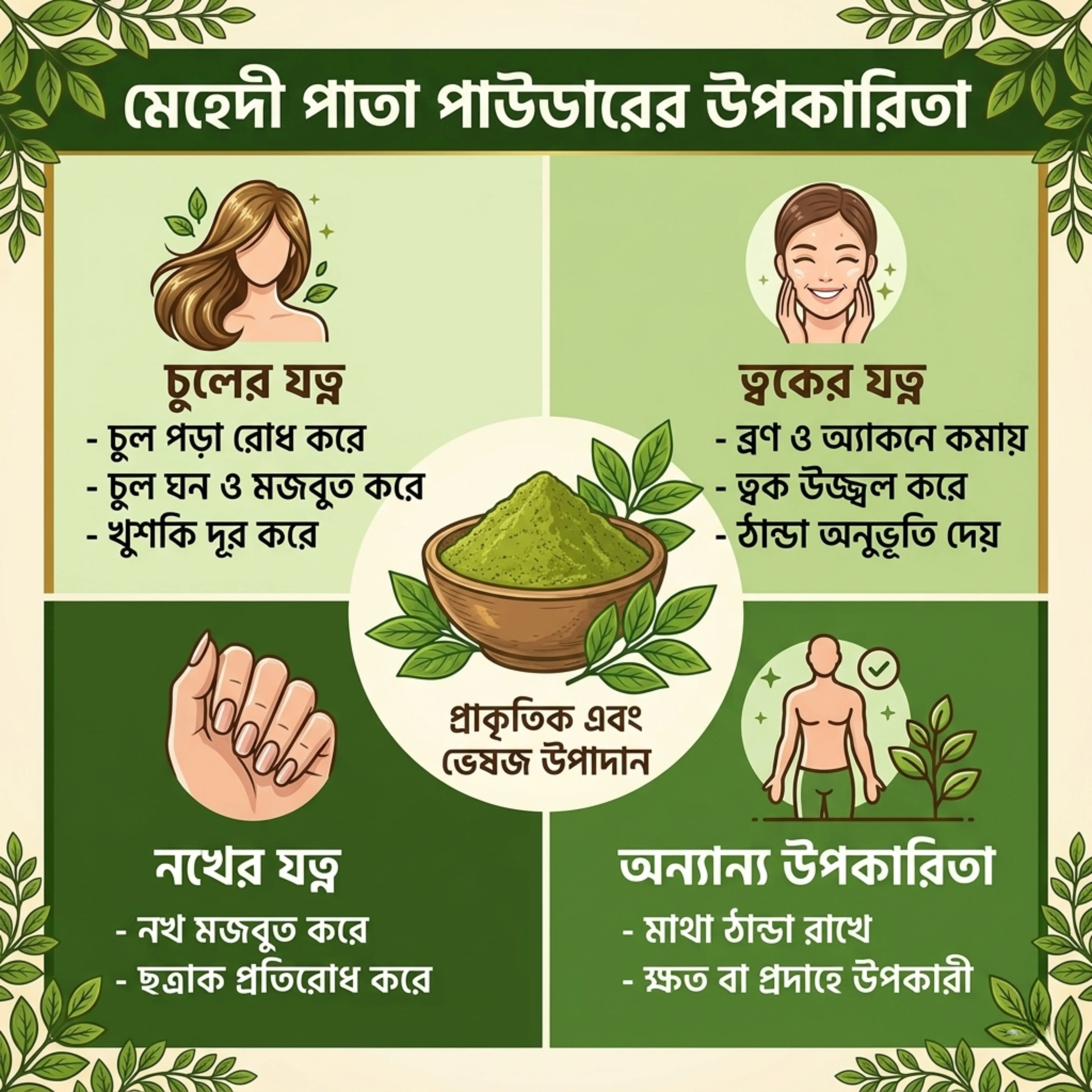 মেহেদী পাউডার (১০০গ্রাম) / Mehedi Powder